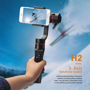 2020 H2 3 Axis Smartphone Stabilizer Photography Outdoor USB Charging Handheld Gimbal