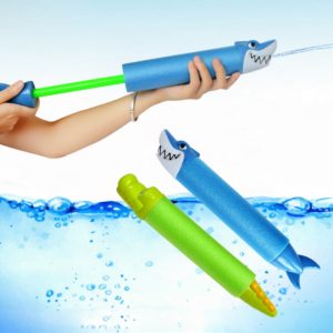 33cm Summer Water Guns Kids  Pistol Blaster Outdoor Games Swimming Pool Shark Crocodile Squirter Toys For Children