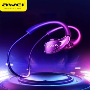 Awei A880BL Bluetooth Earphones For Phones Wireless Headphones with Mic NFC APT-X Sport Headset for Run gym 10 Hours Music Time