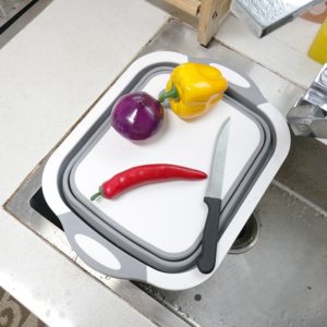 Chopping Blocks Tool Foldable  Board Kitchen silicone Cutting  Classification Washable