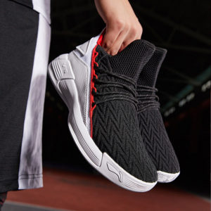 Li Ning Basketball Shoes Men's Shoes 2020 Spring New Shock Absorption Wear-resistant