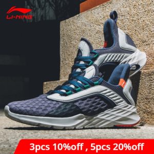 Li-Ning Men CRAZY RUN Cushion Running Shoes Light Flexible LiNing li ning Support Sport Shoes Comfort Sneakers ARHP007 XYP868